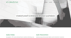Desktop Screenshot of ktidruzstvo.sk